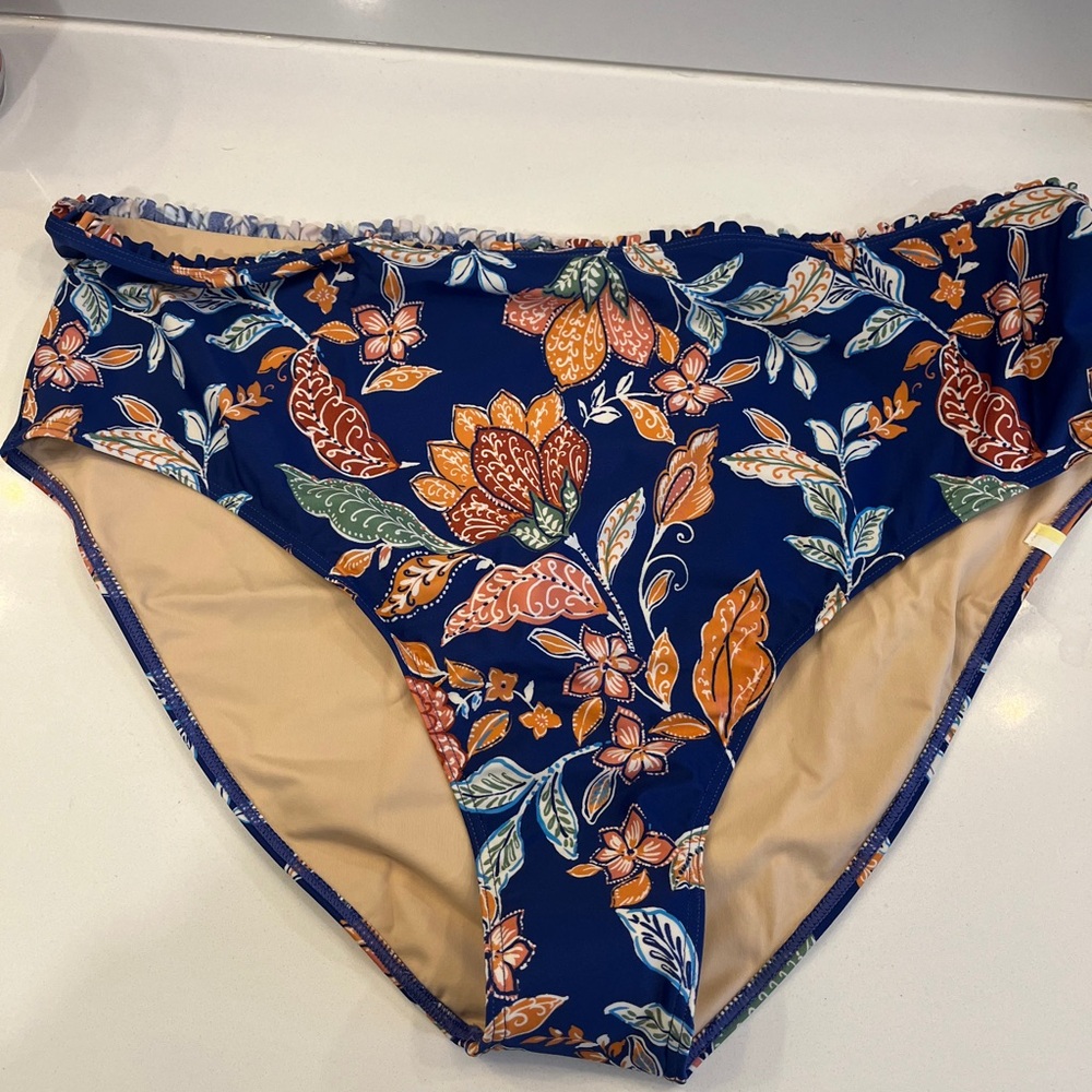 Floral Print Bikini Bottom Summersalt